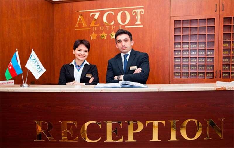 Azcot Hotel Baky Interno foto